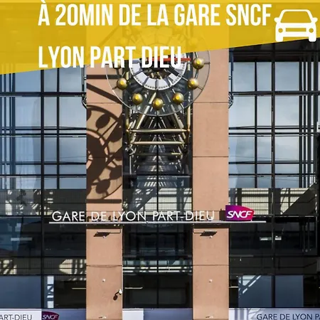 Apartamento Le Perchoir Tassin - Clim & Proche Campus Du Numerique