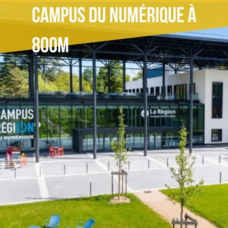 Le Perchoir Tassin - Clim & Proche Campus Du Numerique Apartamento Tassin-la-Demi-Lune